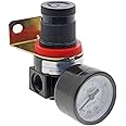 AR-2000 Pneumatic Air Source Compressor 0.5-9Kgf/cm2 1/4PT Filter Regulator Valve w Pressure Gauge Install Bracket