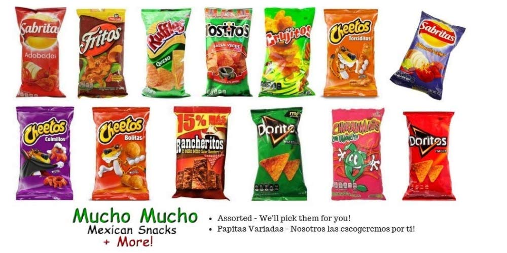 Sabritas Mexican Chips (4pack) (ASSORTED VARIADO) on Galleon Philippines
