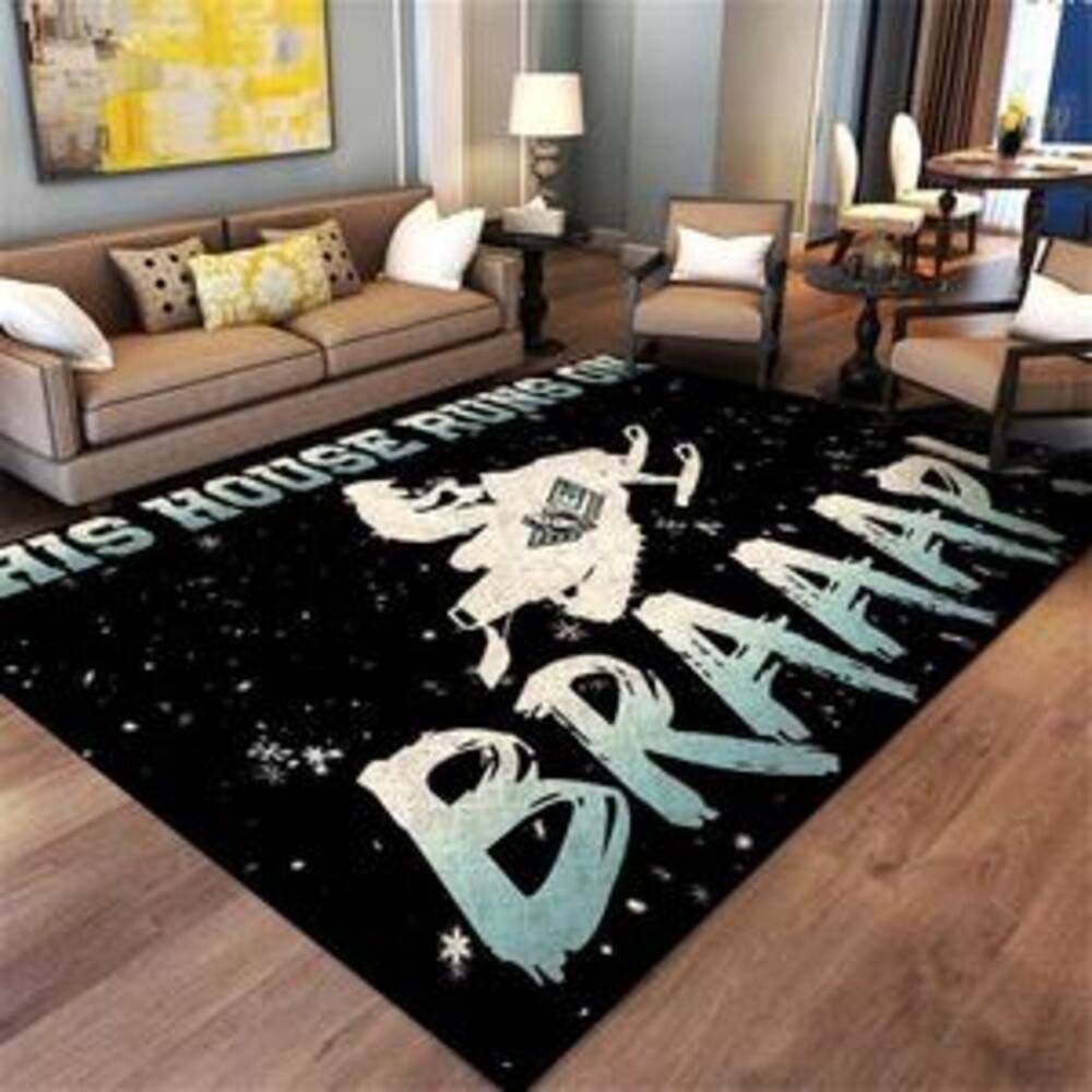oHome Design Yeti Snow Mx Rug