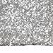 Sequin Table Runners Silver- 12 X 108 Inch Glitter Silver Table Runner-Silver Party Supplies Fabric Decorations for Holiday Wedding Birthday