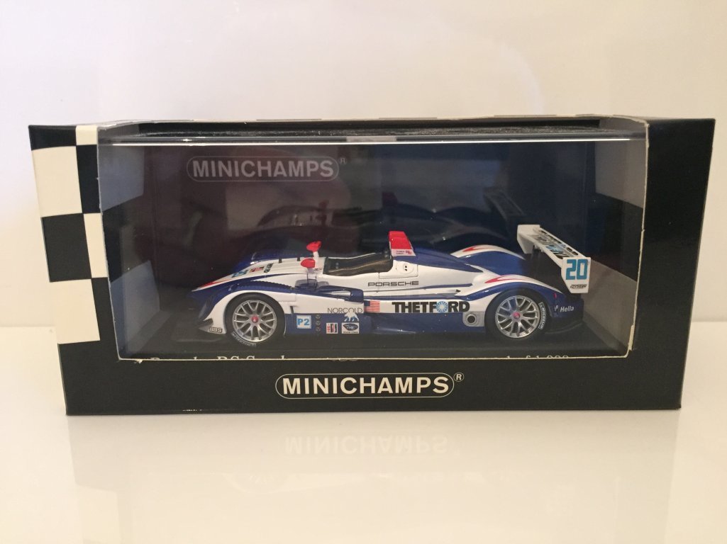 Kyosho Minichamps - 400076620 - Miniature Vehicle - Scale Model - Porsche RS Spyder - Alms 2007 - Scale 1:43