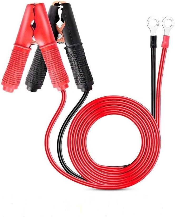 Nilight GAACC01 2 Pcs 30A Alligator Clips Booster Jumper Cable for