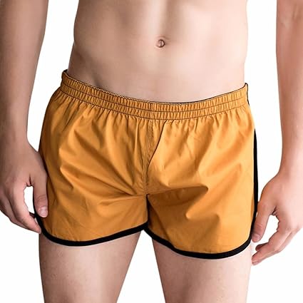Zarupeng Herren Cotton Heimhosen Boxershorts Sport Shorts Bulge Pouch Underpants Unterwäsche Slips