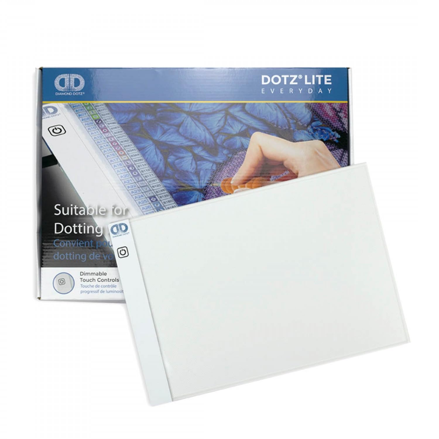 DIAMOND DOTZ Painting Accessory: Dotzlite, assorted, 23.5 x 33 x 0.35cm.