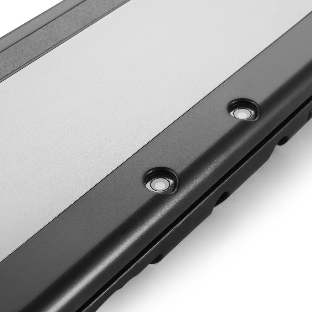 New 3DS XL Case - MIFAVOR Plastic Aluminium Full Body Protective Snap-on Hard Shell Skin Case Cover for New Nintendo 3DS XL 2015 (Silver)