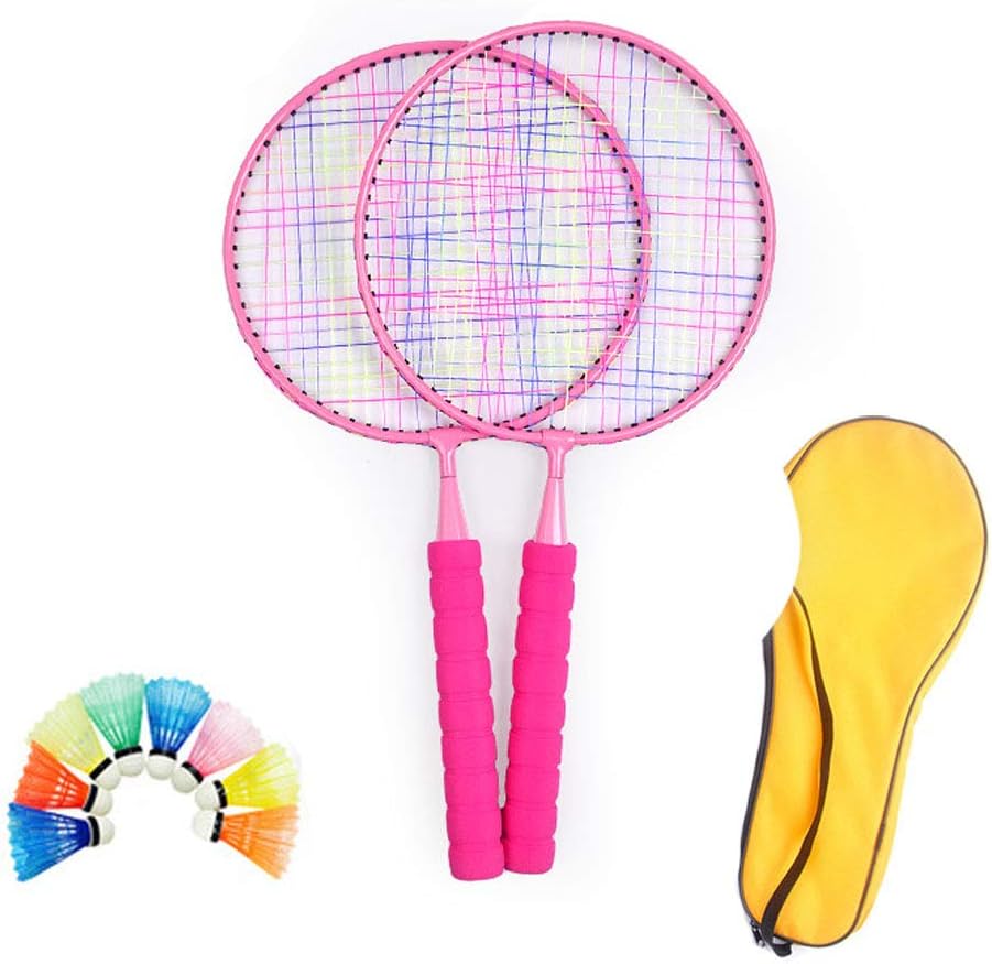 AIALTS Children's Badminton Racket Set 312 Years Old Racquet Beginner Training Toys Baby Kid