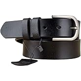 VONSELY Womens Leather Belts for Jeans, Women Leather Waist Belts for Pants