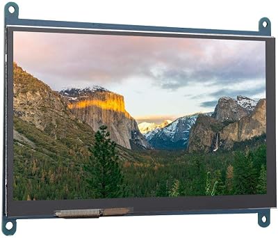 Lazmin 7 Inch HDMI LCD Touch Screen 1024x600 Ultra HD Display for Raspberry Pi 3