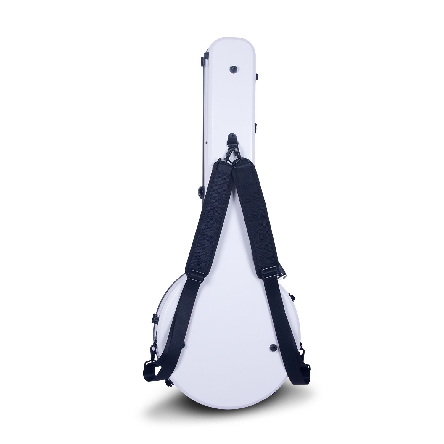 Crossrock CRA860BJSL ABS Molded Hardshell Banjo Case,Backpack Style