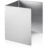 3 Sided Splatter Guard Stainless Steel Grease Splash Screen for Stove Top | Foldable Oil Splatter Shield for Wall, Cooktop, Frying Pan, Griddle