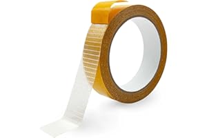 Birllaid Fabric Tape Multifunctional Double Sided Tape,Clear Tape for Clothes,Double Stick Carpet Tape Heavy Duty 1inchx33FT10m High Stickness Strong 2 Sided Tape