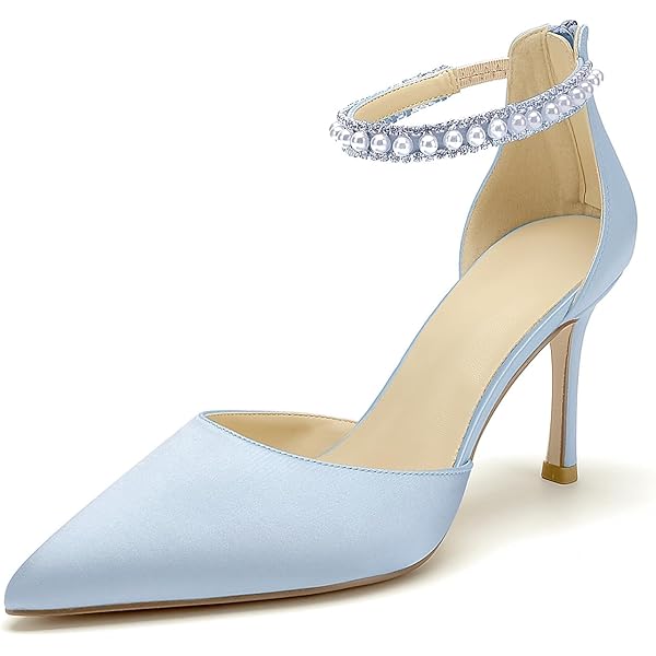 Amazon.com: DINTAHA Nude Floral Embroidered Heels,Lace Up Heels