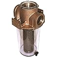 GROCO ARG-1000 Series 1" Raw Water Strainer w/Stainless Steel Basket