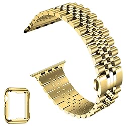 baozai Metal Band with Case Compatible with Apple