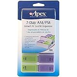Apex7-Day AM/PM Detach N' Go Pill Organizer 1 ea (Pack of 8)