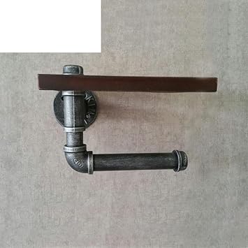 inodoro madera maciza vintage/Pipa del hierro para cuarto de ...