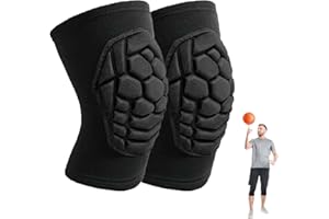 JYBTAA Men Women Knee Pads for Skating Soccer Dancing Climbing, Soft Elastic Work Knee Protector for Fitness Yoga Bike, Breathable Anti-slip Knee Compression Sleeve for Hiking Running Cycling, Black L