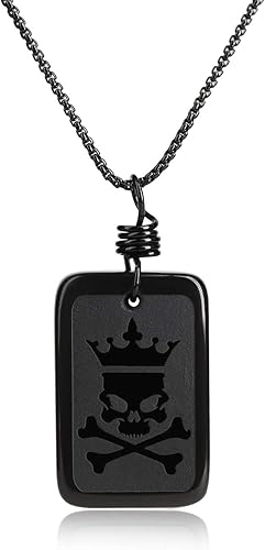 Amazon コアイ Coai オブシディアン ドクロ 厄除けお守りネックレス ネックレス 通販