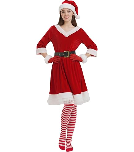 Fun Costumes Plus Size Santa Claus Sweetie Womens Costume