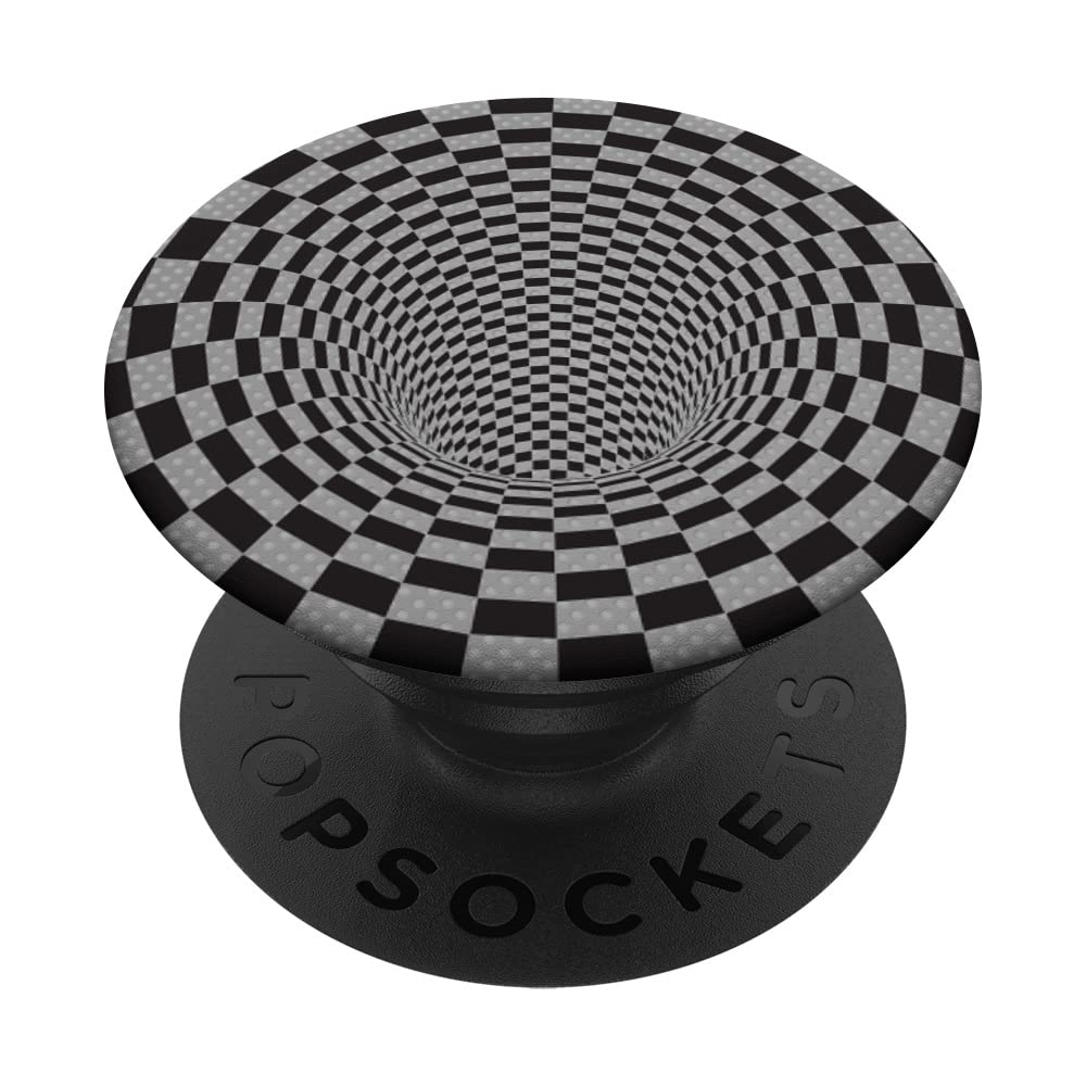 Optical Illusion Vortex Swirl PopSockets Swappable PopGrip