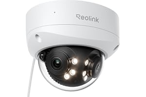 Reolink 16MP UHD 180° Panoramic Dual-Lens PoE Security Camera, Power Over Ethernet, Color Night Vision, Smart Detection & Ale