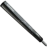 Winn DriTac Lite Jumbo Pistol Putter Golf Grip, Dark Gray