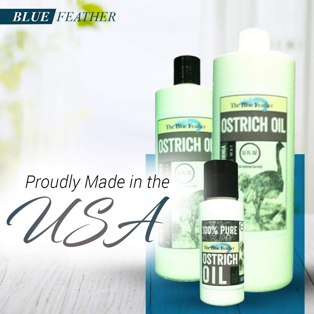 PURE 100 OSTRICH OIL 16 OZ. NOT IMPORTED Buy Online in UAE. Beauty