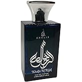 Maison d'Orient Khalis Al Rijal Eau de Parfum 3.4 oz - Unisex Oriental Perfume with Smoky Woody Nutty Accords Leaning Masculine loved for its long lasting trail and compliment catching aroma