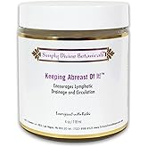 Simply Divine Botanicals Keeping Abreast of It - Natural and Organic Body Cream to Encourage Circulation and Deeply Moisturize for All Skin Types, 4 oz
