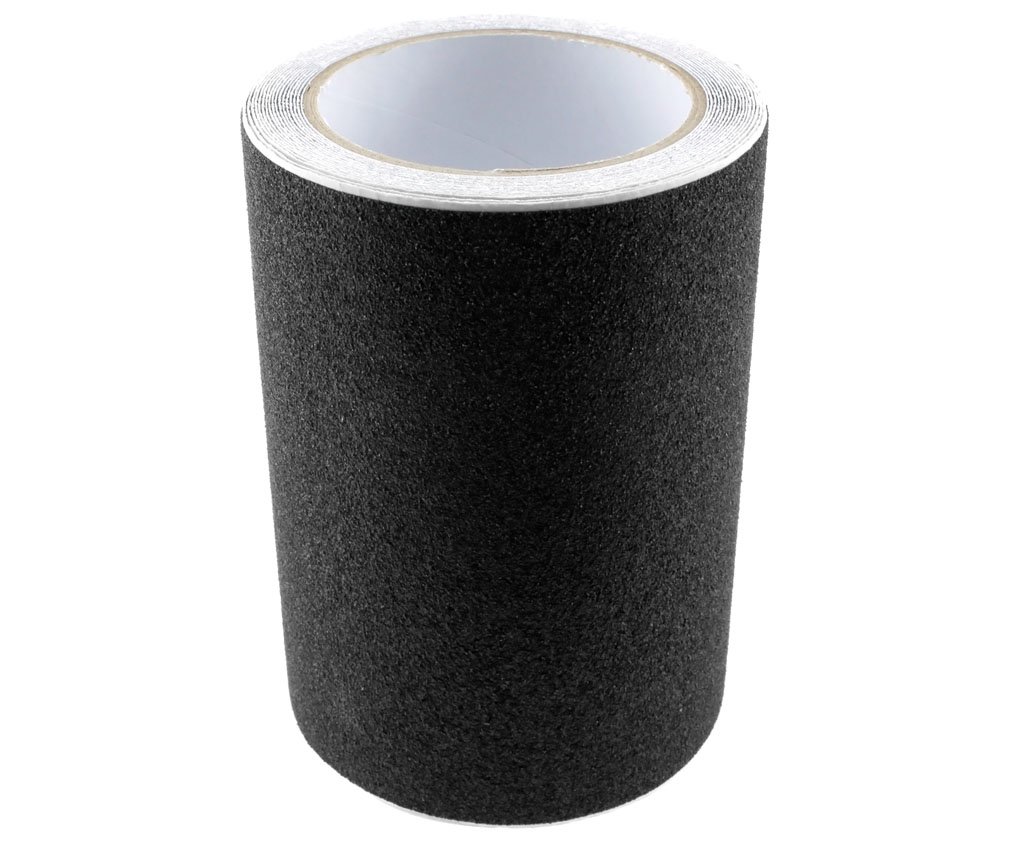 Conformable Black High Grip Anti Slip Tape Non Slip Adhesive Backed Tape 15CMx5M