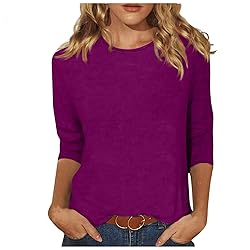 Lightning Deals of Today Prime Womens Tops 3/4