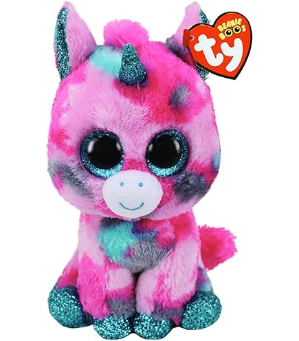 ty beanie babies unicorn ぬいぐるみ TY Blitz Unicorn Beanie Boo Plush 6in - Walmart.com