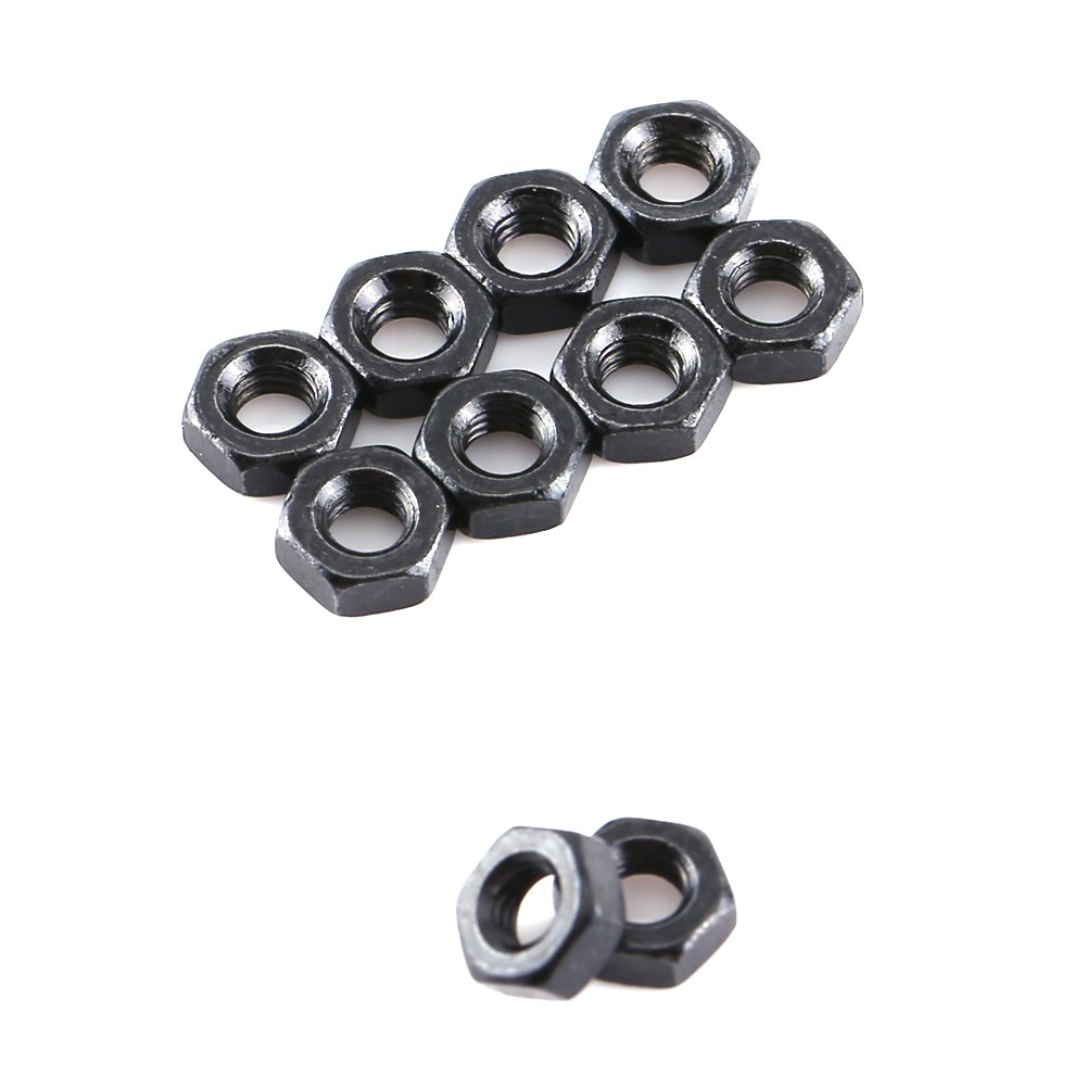 M3 Hex Socket Screws SEAFRONT 300pcs Alloy Steel Assortment Kit with Hex Nuts and Washers Flat Truss Head Fasteners (A: Cap head)