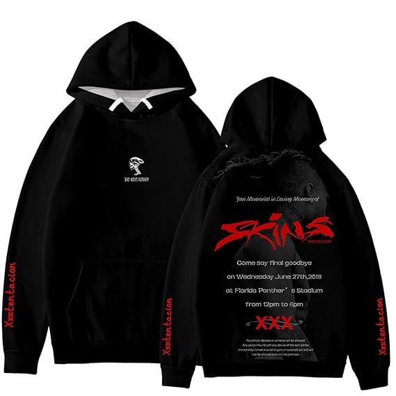xxxtentacion hoodie 3d