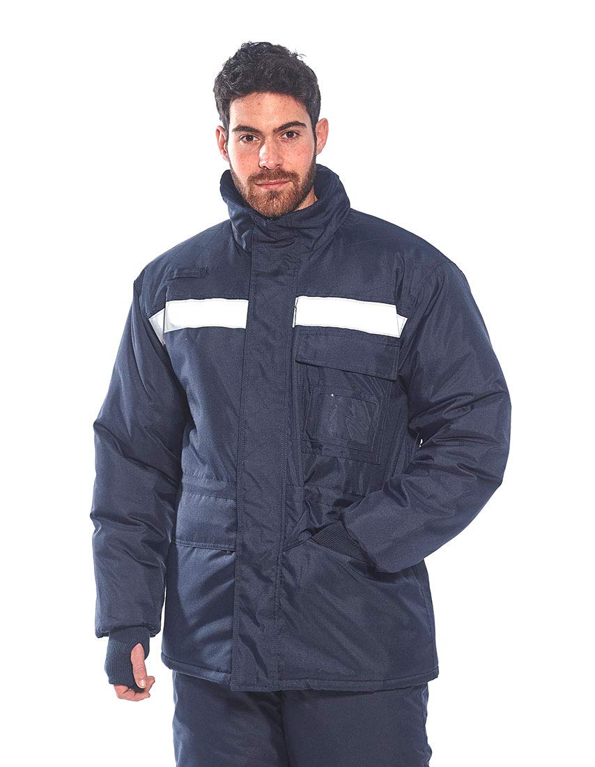 Portwest ColdStore Jacket, Size: M, Colour: Navy, CS10NARM