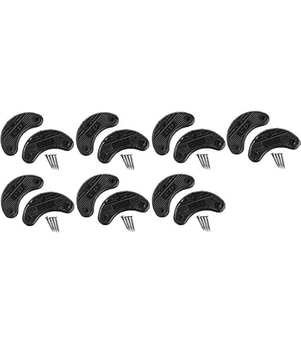Amazon.com: 7 Pairs Traveler Men's Shoe Heel Plates Taps with Metal Nails -  Large : Health & Household