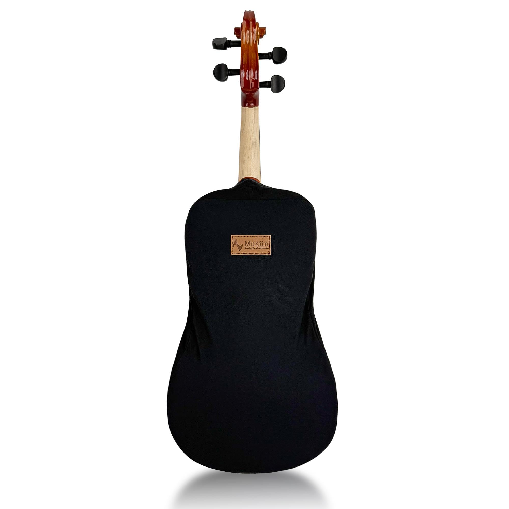 Musiin Viola Cover for 16.5/16/15.5 Inch Viola, Premium Soft Stretch Design Protects Instrument from Dust and Scratches, Lightweight, Easy to Clean, Ideal for Travel and Home Storage