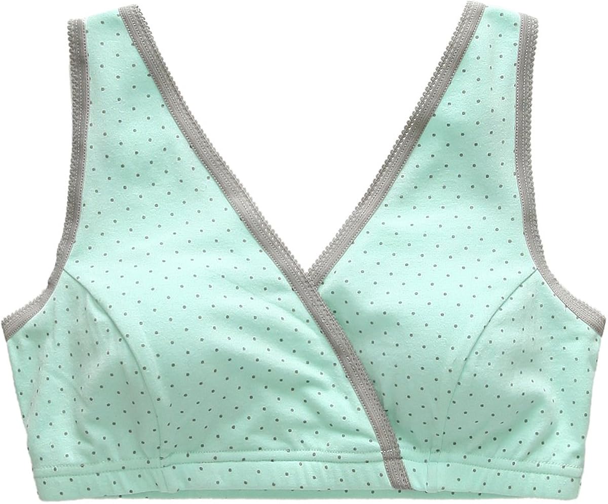 Topwhere Women's Cotton Tank Sleep Bra for Maternity and Nursing at  Women’s Clothing store