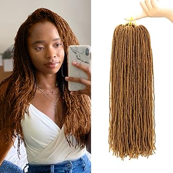 Amazon Com Gx Beauty 18inch Micro Goddess Locs Crochet Hair