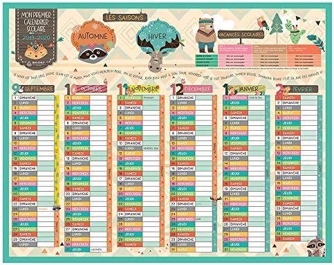 Calendario Para 2020 Con Un Lindo Personaje Vector Premium