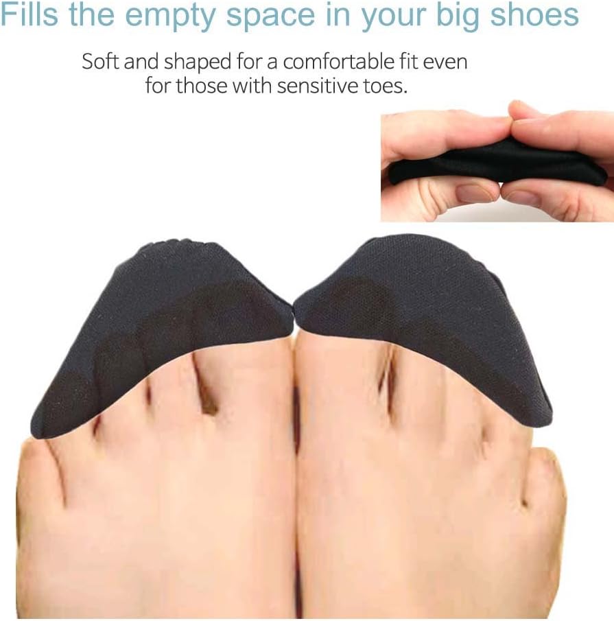 toe fillers for shoes that are too big
