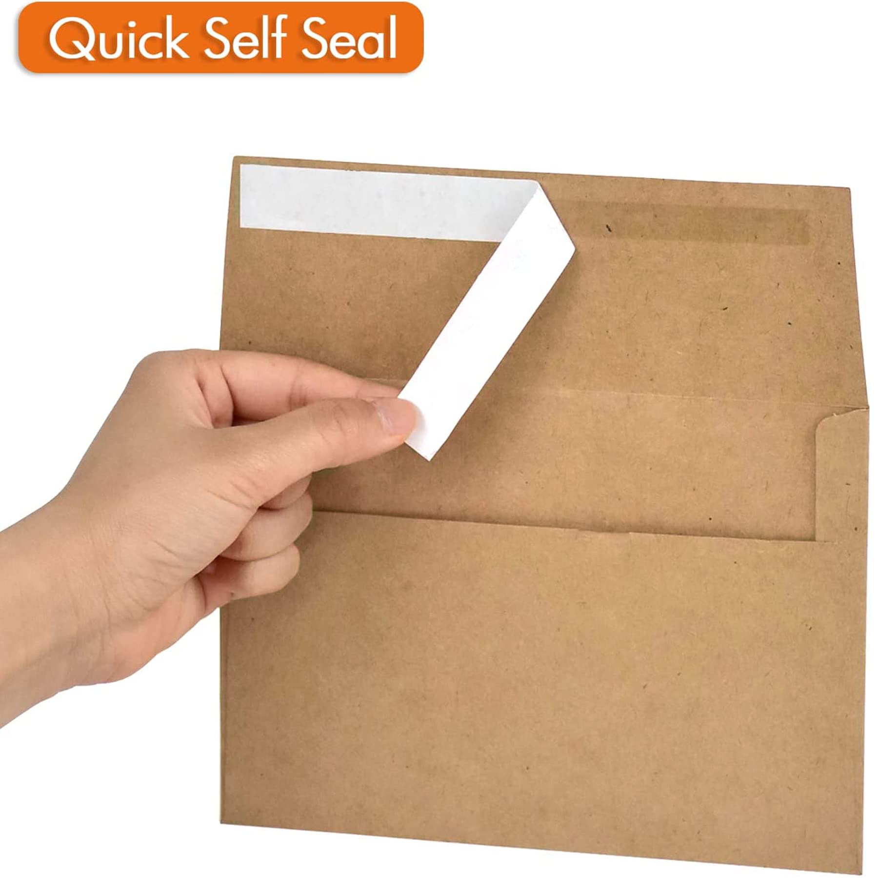 100 Pack A1 White Paper Envelopes Self Sealing Adhesive Perfect For Weddings Rsvp Invitations Baby Shower Greeting Cards Announcements Thank You Notes A1 5 125 X 3 625 Inches