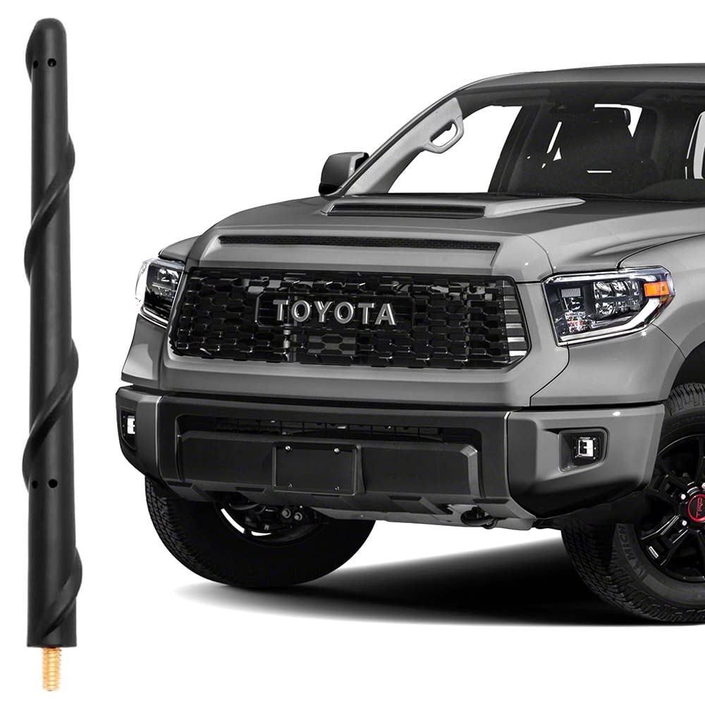 Photo 1 of BASIKER Antenna for Toyota Tundra Tacoma FJ Cruiser 1995-2025, Toyota Tundra Tacoma Accessories, 7 Inch Short FJ Cruiser Antenna Replacement Upgrade Car AM FM Radio Reception