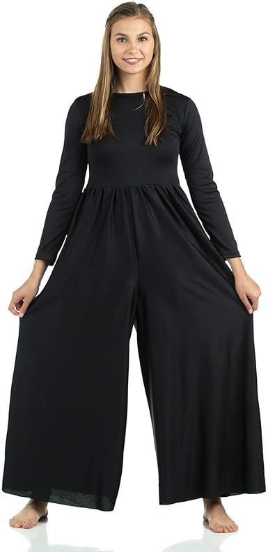 long sleeve palazzo jumpsuit