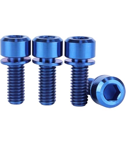 Amazon.com : Titanium Brake Hardware Kit | Shimano XTR/XT/SLX