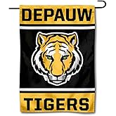 DePauw Tigers Double Sided Garden Flag