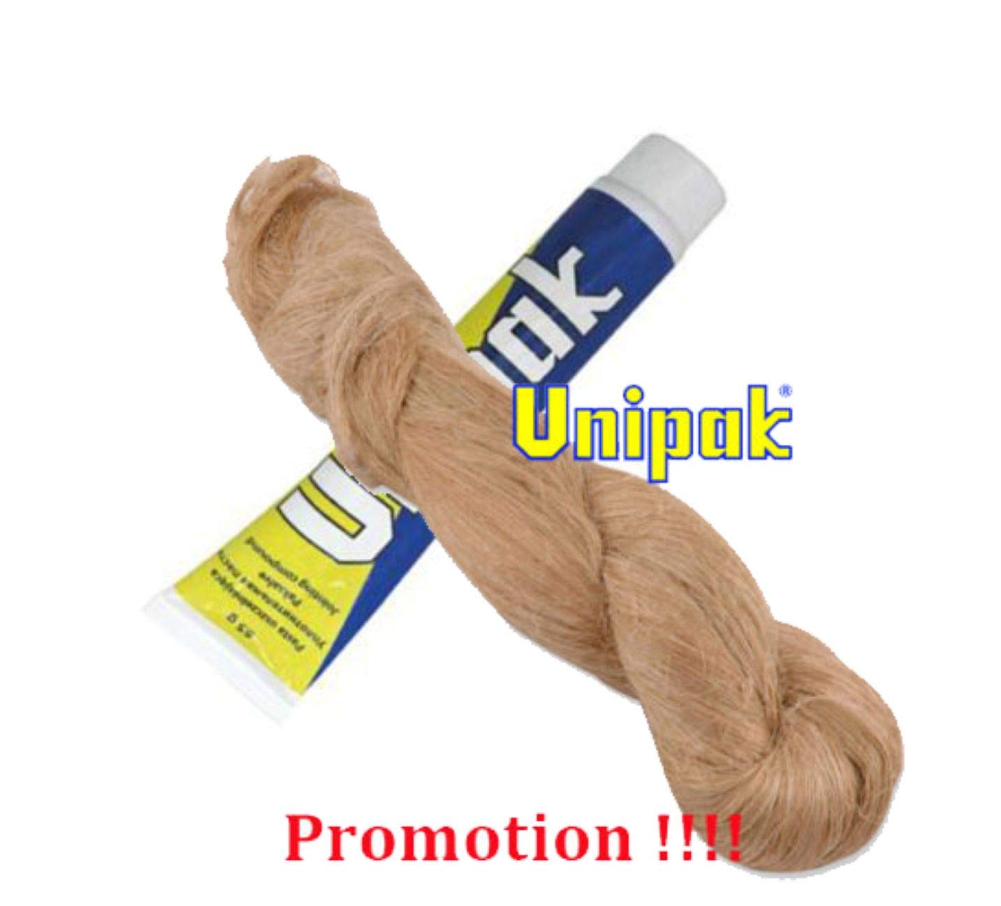 thread sealing Adhesive & sealant plumbing pipe FLAX HEMP S + UNIPACK