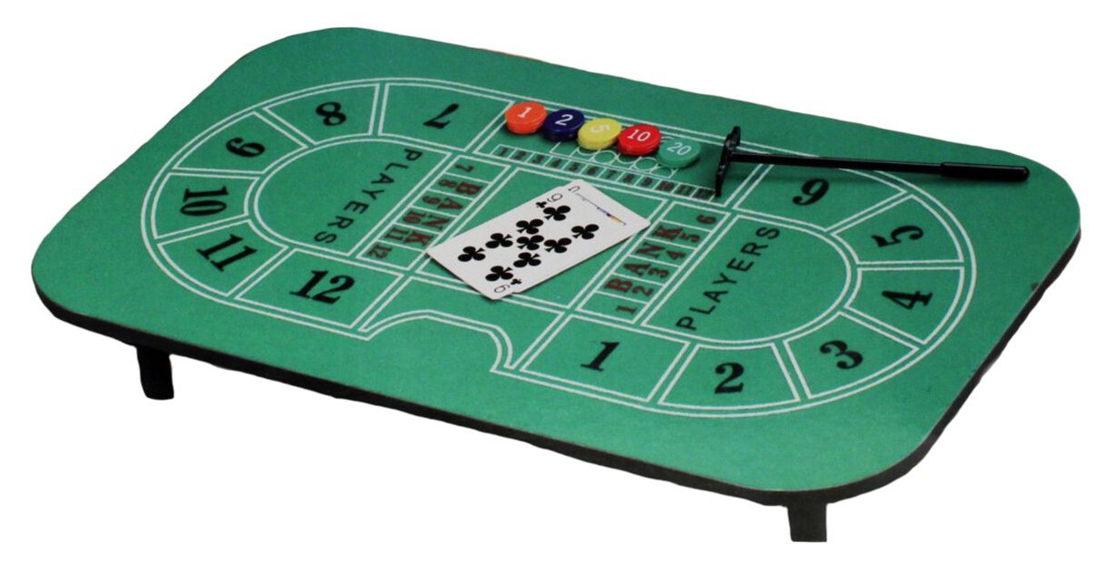 Krüger & Gregoriades 549720 – Blackjack Casino Table with Accessories