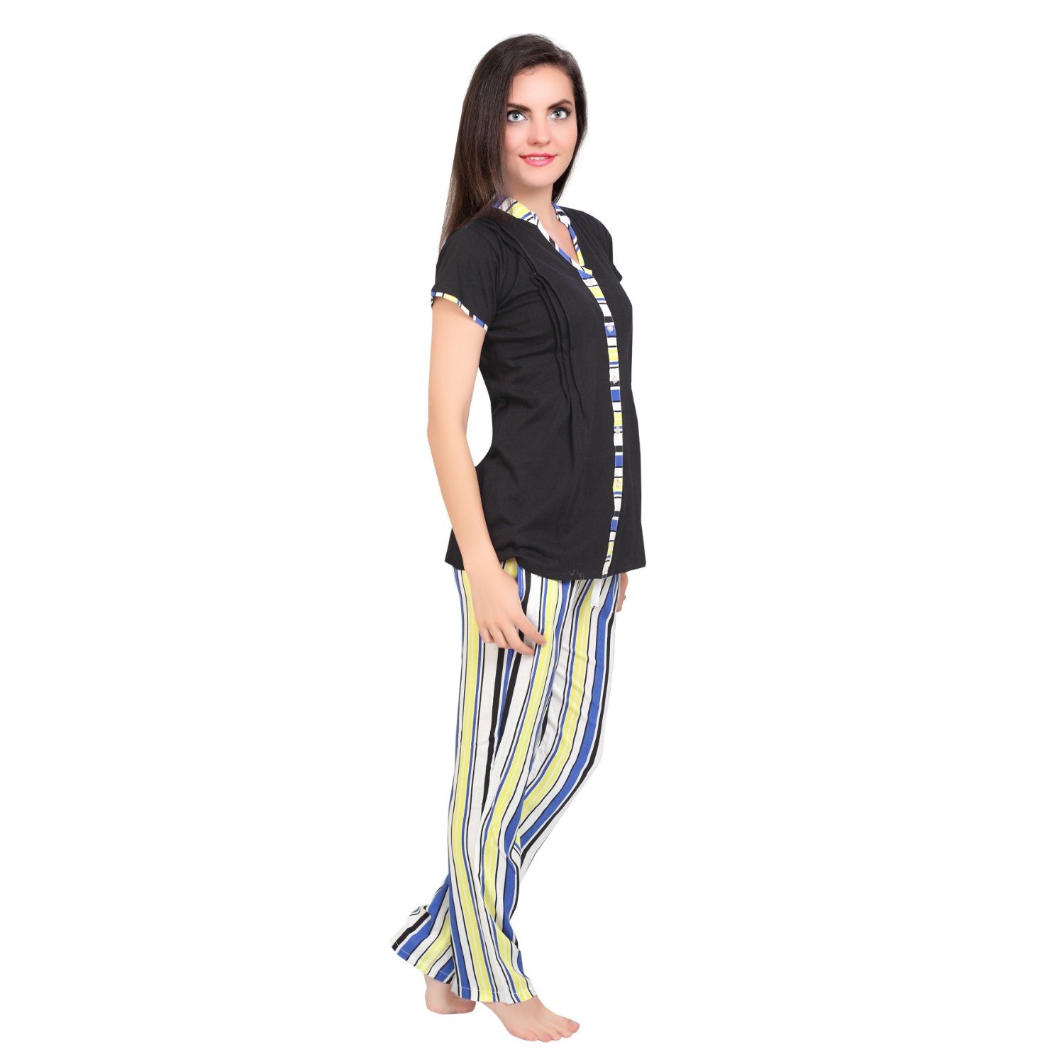 farry women's night wear- beautiful designer nightwear made of quality fabric nightsuit