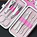 Buytra 7pcs Manicure&Pedicure Set Nail Clippers Scissors Grooming Kit